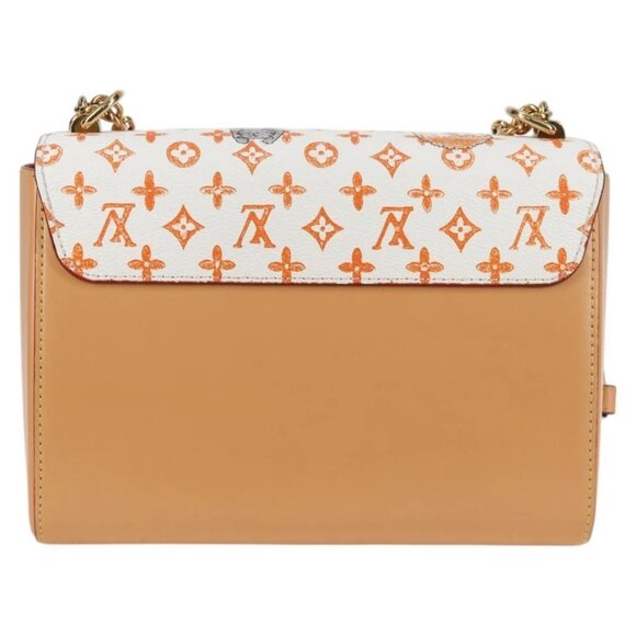日本直送】路易威登Catgram Twist MM 肩背包白色M44460 LV 正品  LOUIS VUITTON Catgram Twist MM Shoulder Bag White M44460 LV Auth 120872SM